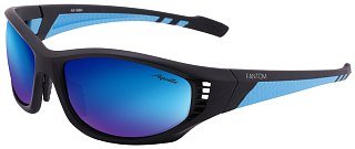 Очки Aquatic Fantom синие зеркальное покрытие - фото 1