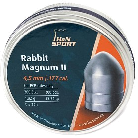 Пульки H&N Rabbit Magnum II 1.02 гр 200шт