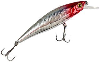 Воблер Jackall Squad Minnow 95 hl silver red head - фото 1