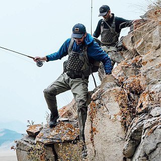 Вэйдерсы Simms Flyweight Stockingfoot Dark Stone  - фото 4