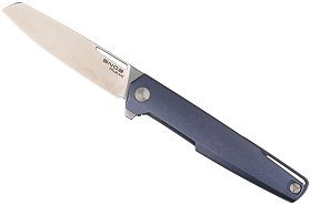 Нож Mr.Blade Snob M390 titanium handle складной blue