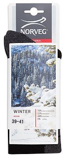 Носки Norveg Winter черный  - фото 4