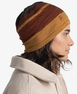 Шапка Buff merino move hat mustard - фото 6