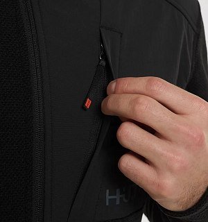 Джемпер H.U.T. Urman флис чёрный - фото 15