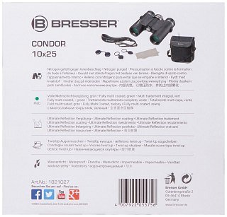 Бинокль Bresser Condor 10x25 - фото 3