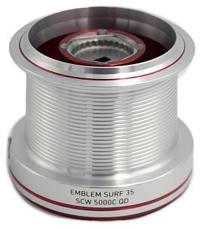 Катушка Daiwa 18 Emblem surf 35 SCW QD - фото 5