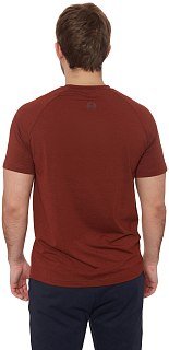 Футболка FHM Wave V2 терракотовый - фото 4