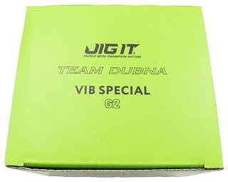 Катушка Jig It Team Dubna Vib Special G2 lime левая рука - фото 3