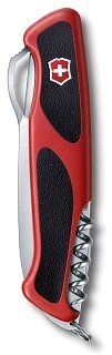 Нож Victorinox Ranger Grip 130мм 5 функций красный/черный - фото 2