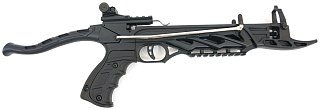 Арбалет-пистолет Man Kung Alligator MK-TCS1-BK пластик черный 3 стрелы - фото 4