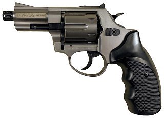 Револьвер Курс-С Таурус-S 10ТК сигнальный 2,5" 5,5мм фумо графит - фото 1