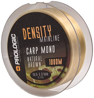 Леска Prologic Density carp mono natural brown 0.37 18lb 8.17кг 1000м - фото 2