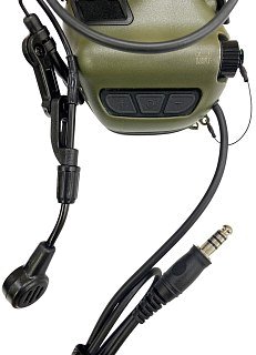 Наушники активные коммуникац. EARMOR M32-FG Mark 3 зеленые - фото 6