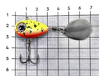 Тейл-спиннер ESOX Циклоп 24гр цв.C018 - фото 3