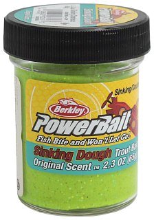 Паста Berkley Powerbait Sinking Glitter Trout Bait 50гр Chartreuse