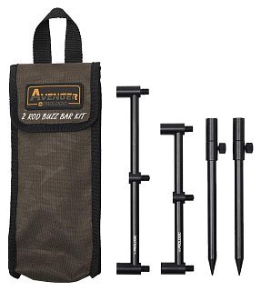 Подставка Prologic Avenger buzz bar kit carrycase 2 rod 20-34см