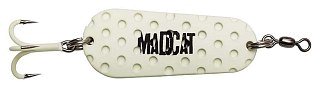 Блесна DAM Madcat A-static twin turbine spoon 110гр glow in the dark - фото 1