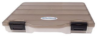 Коробка Nautilus 199 Slim Tackle box 4-16 compartments - фото 2