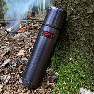 Термос Thermos FBB 1000B L&C Midnight blue сталь 1л - фото 5