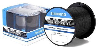Леска Shimano Technium 300м 0,255мм PB 6,1кг черная - фото 1