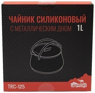 Чайник Tramp складной силиконовый 1л аквамарин - фото 6