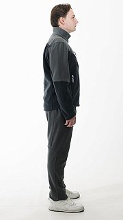 Джемпер Nautilus Keepler флисовый Grey/Dark Grey с принтом - фото 5