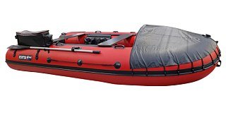 Лодка Хантер 370 Трэвел красный - фото 2