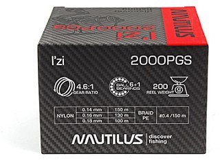 Катушка Nautilus I'zi 2000PGS - фото 12