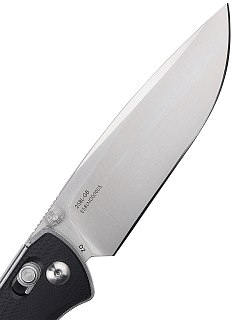 Нож SRM 258L-GB Satin сталь D2 рукоять Black G10 - фото 8