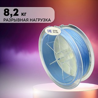 Шнур Riverzone Blue Line X8 PE 1,0 150м Blue - фото 3