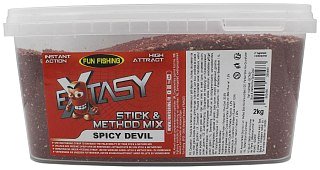 Прикормка Fun Fishing Extasy Stick & Method Mix Spicy Devil 2кг