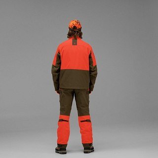 Куртка Harkila Wildboar Pro Wildboar Orange/Willow Green - фото 4
