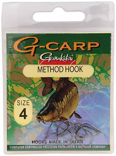 Крючок Gamakatsu G-Carp Method Hook №4 black уп.10шт