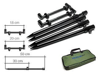 Комплект снэг-баров Nauilus Blacktron snagbar maxi set 2 rods 20-22см - фото 2