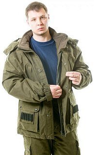 Костюм Tramp Hunter зимний темно-зеленый - фото 6