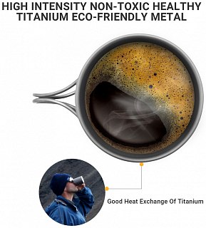 Кружка Cook'N'Escape titanium 375мл - фото 6