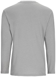 Футболка Simms Logo LS Cinder Heather  - фото 2