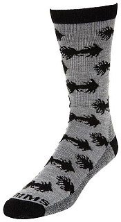 Носки Simms Daily Sock Woolly Bugger Steel 