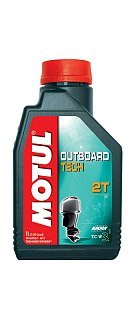 Масло Motul ПЛМ синт 2Т Technosynthese Outboard Tech 1L