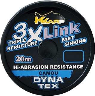 Поводковый материал Trabucco K-Karp DT xtreme  3X-link camo 20м 25lb