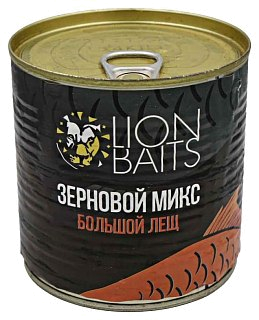 Консервированная зерновая смесь Lion Baits big bream 430мл