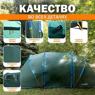 Палатка PerevalPro Discovery Dome 4 - фото 11