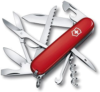 Нож Victorinox 91мм 15 функций красный - фото 1