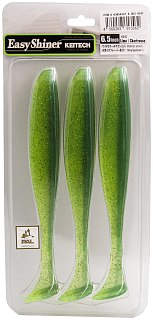 Приманка Keitech виброхвост Easy shiner 6,5" 424 Lime Chartreuse