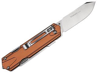 Нож Sanrenmu 7117LUX-LY-T5 складной сталь 12C27 Matte coppery brown - фото 3
