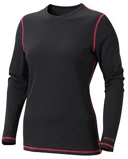 Термобелье Marmot W`ms Midweight crew ls верх длинный рукав black 