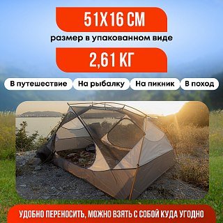 Палатка PerevalPro Track Dome 2  - фото 6