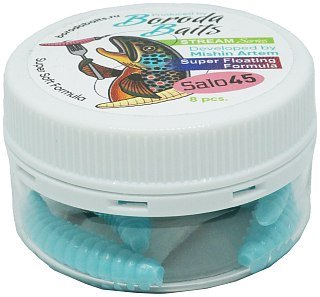 Приманка Boroda Baits Salo 45 Floating цв.голубой 8шт 