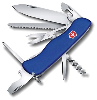 Нож Victorinox Outrider 111мм 14 функций синий - фото 2
