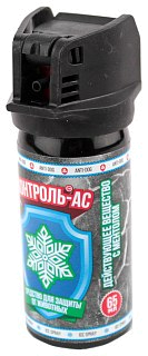 Аэрозоль Тюменские аэрозоли Контроль-АС струйный с ментолом 65мл
